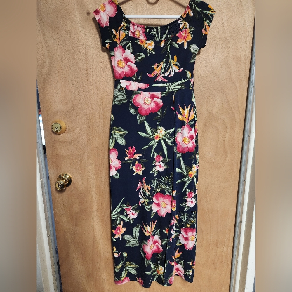 Slit Romper dress, size S, Derek Heart